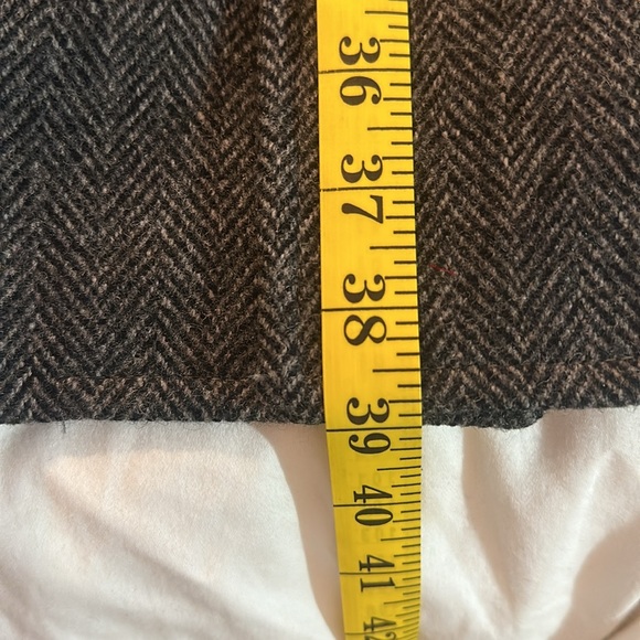 Vintage Casualcraft Men’s Gray Wool Blend Herringbone Peacoat USA Made Size 44L - Picture 7 of 9